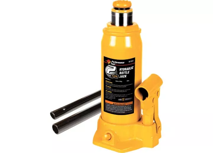 Performance Tool 2 ton hydraulic bottle jack