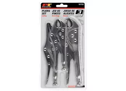 Performance Tool Locking pliers set, 3 pcs