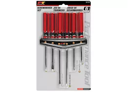 Performance Tool Screwdriver set, 6 pcs