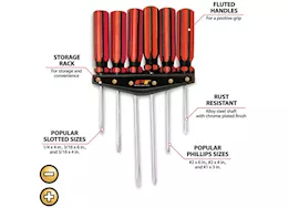 Performance Tool Screwdriver set, 6 pcs