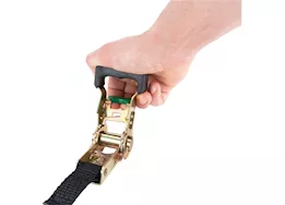 Performance Tool Ratcheting tie dowm strap, 1in x 14ft