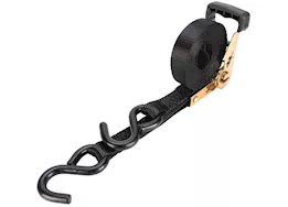 Performance Tool Ratcheting tie dowm strap, 1in x 14ft