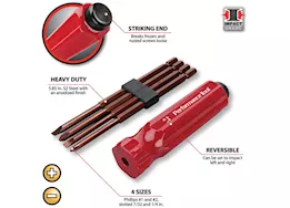 Performance Tool Hammer screwdriver kit, 5 pcs