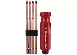 Performance Tool Hammer screwdriver kit, 5 pcs