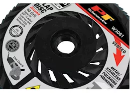 Performance Tool Vented flap disc, 40-grit zirc, 4.5in, 2 pcs