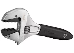 Performance Tool Ratcheting adjustable wrench, 8in
