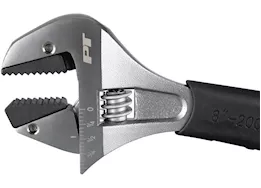 Performance Tool Ratcheting adjustable wrench, 8in