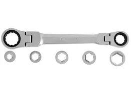 Performance Tool 7-in-1 met ratcheting wrench