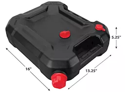 Performance Tool Oil drain container, 10 qt capacity