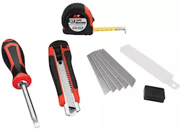 Performance Tool Tool set w/ 2-in-1 screwdriver, 4 pcs