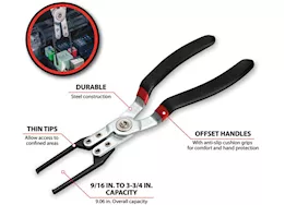 Performance Tool Relay removal pliers, 9in overall length