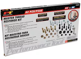 Performance Tool Master thread restrorer kit, 42 pcs