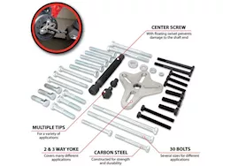 Performance Tool Multi-purpose puller kit, 46 pc