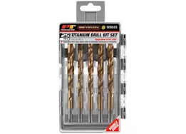 Performance Tool 25 pc titanium drill bit set