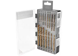 Performance Tool 25 pc titanium drill bit set