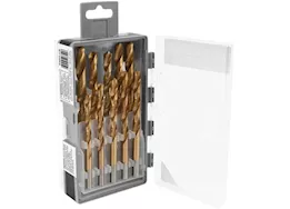 Performance Tool 25 pc titanium drill bit set