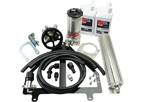 PSC Motorsports 95-06 JEEP 2.5L/4.0L FULL HYDRAULIC POWER STEERING PUMP AND REMOTE RESERVOIR KIT