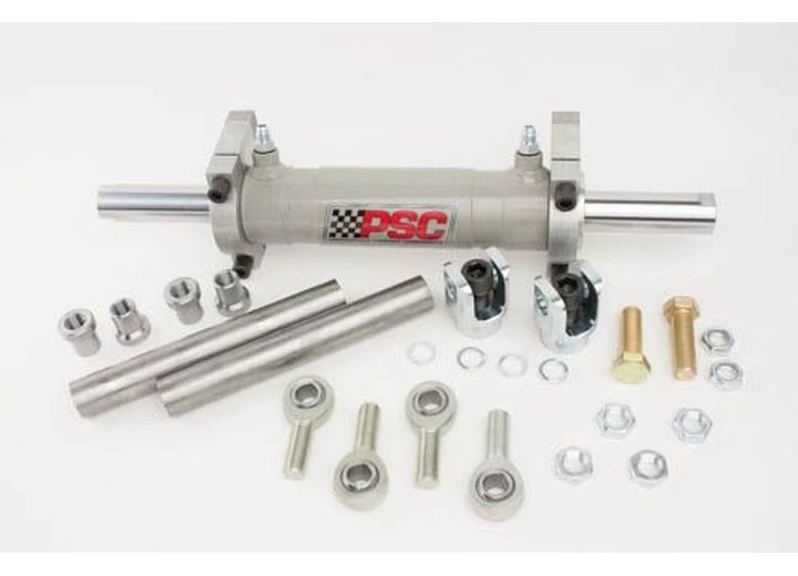 PSC Motorsports Double ended xd steering cylinder kit for full hydraulic steering systems Main Image