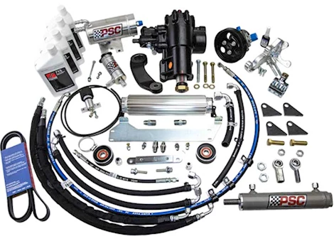 PSC Motorsports 18-21 WRANGLER 2.0L TURBO NON-ETORQUE ENGINE CYL ASSIST STEERING KIT W/THE BIG BORE XD STEERING GEAR