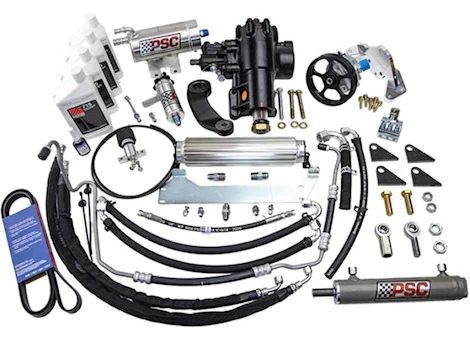 PSC Motorsports 18-20 WRANGLER 3.6L WITH AFTERMARKET D60 AXLE (6.75IN) CYLINDER ASSIST STEERING KIT