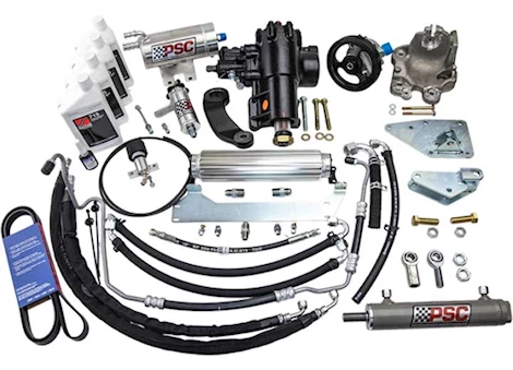 PSC Motorsports 21-C WRANGLER/20-C GLADIATOR 3.6L PENTASTAR NON-ETORQUE ENG W/HYDRAULIC MOUNT CYL ASSIST STEER KIT