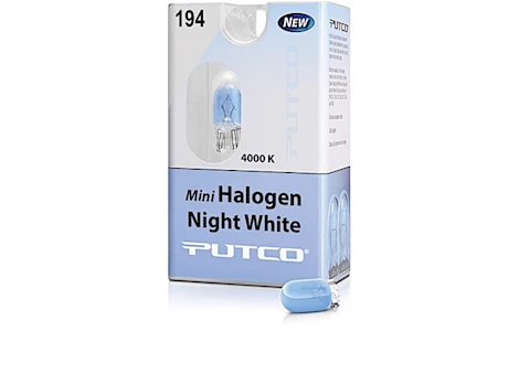 Putco MINI-HALOGENS(PAIR)- 194 NIGHT WHITE