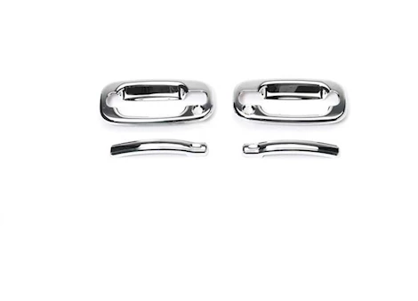 Putco 99-06 GM SILVERADO/SIERRA 2DR W/PASS KEYHOLE CHROME DOOR HANDLE COVER