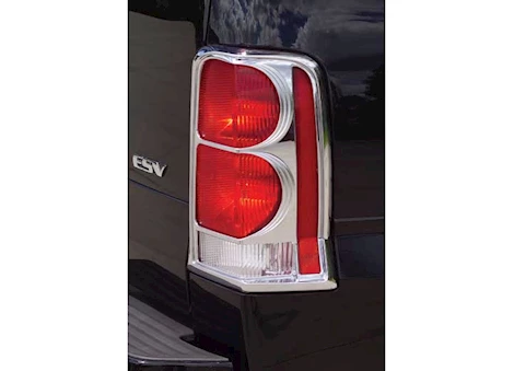 Putco 02-06 Escalade/Esv Chrome Tail Light Covers