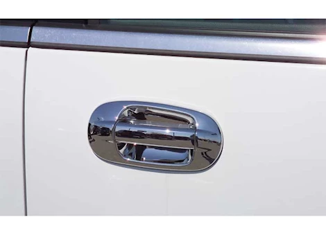 Putco 03-06 navigator (outer ring only)(w/o passenger keyhole)  chrome door handle covers Main Image