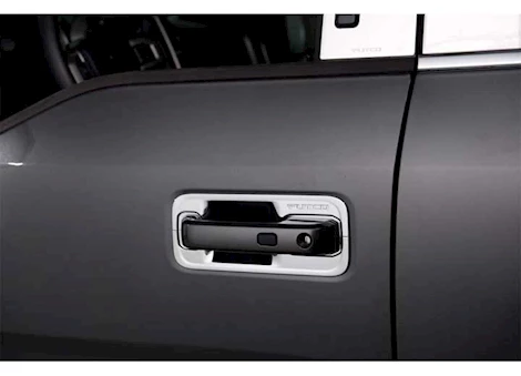 Putco 15-20 F150/17-C F250/F350 SUPER DUTY 4DR CHROME DOOR HANDLE COVERS BUCKETS ONLY