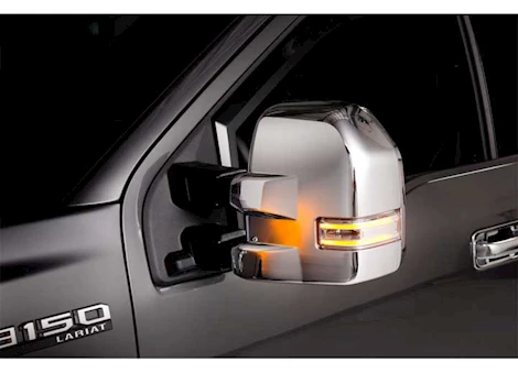 Putco 15-20 f150 mirror covers (fits towing mirrors w/side markers) Main Image
