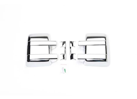 Putco 08-16 F250/F350 SUPER DUTY W/O TURN SIGNAL MIRROR OVERLAYS