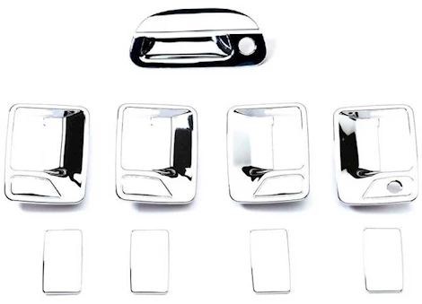 Putco 99-07 FORD SUPER DUTY(4DR & TG HANDLE)W/O PASS KEYHOLE CHROME DOOR HANDLE COVERS