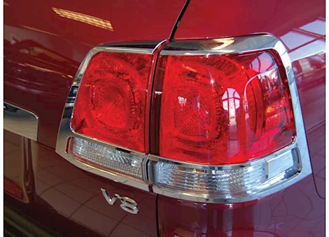 Putco 08-10 LAND CRUISER  CHROME TAIL LIGHT COVERS