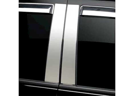 Putco 19-20 silverado/sierra 1500 double/extended cab stainless pillar trim Main Image