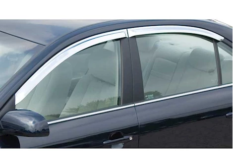 Putco (DPN)02-06 HYUNDAI SONATA CHROME 4PC SIDE WINDOW VISOR