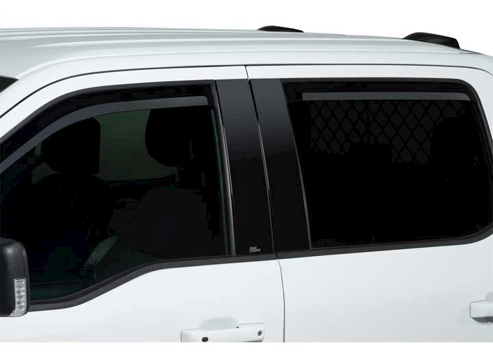 Putco 21-C F150-SUPER CREW SET OF 4 TINTED ELEMENT WINDOW VISORS