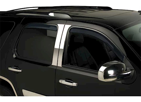 Putco 07-13 SILVERADO/SIERRA 1500/2500/3500 EXTENDED CAB 4PC TINTED VISORS