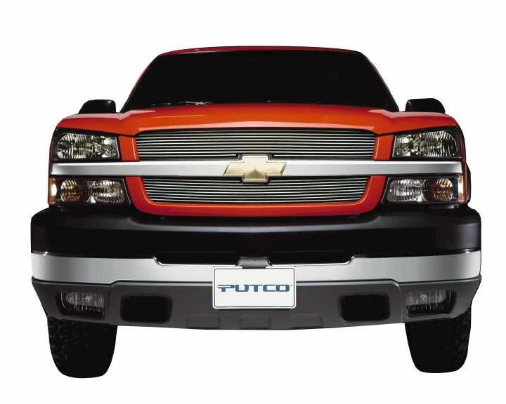 Putco (dpn) 07-14 tahoe/suburban shadow clamp-on billet grille Main Image