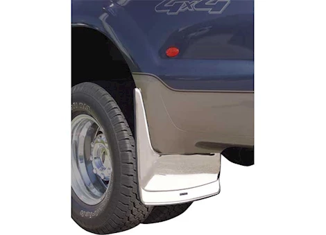 Putco 02-05 ram dually (rear) mud skins - stainless  for Main Image