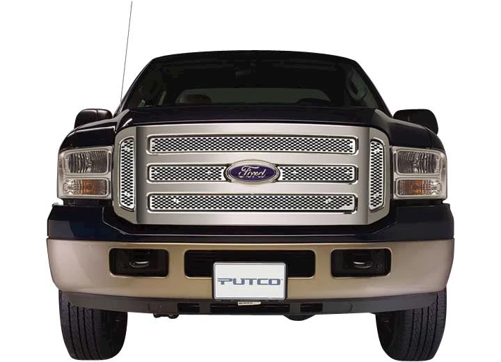 Putco 94-98 sierra 1500/2500/94-99 suburban/yukon racer ss grille (w/logo cutout) Main Image