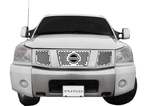 Putco 04-07 TITAN/05-08 ARMADA PUNCH SS GRILLE