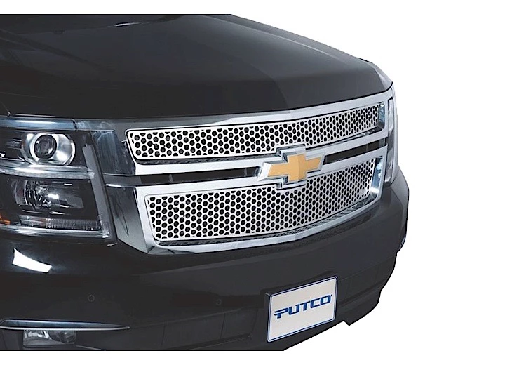 Putco 15-20 SUBURBAN/TAHOE/16-17 SUBURBAN 3500 HD STAINLESS PUNCH STYLE GRILLE