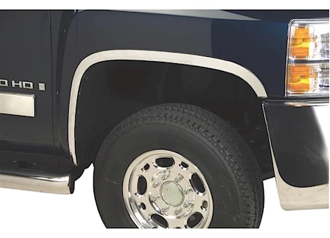 Putco 07-13 SILVERADO 1500/07-14 SILVERADO 2500/3500(NON DUALLY) SS FENDER TRIM