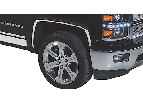 Putco 16-18 SILVERADO 1500/15-19 SILVERADO 2500/3500 STAINLESS FENDER TRIM