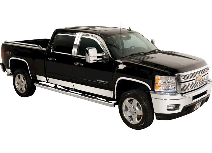 Putco 07-13 SILVERADO EXT CAB LB 6IN SS ROCKER PANELS