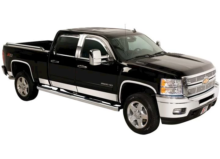 Putco 09-18 RAM 1500 QUAD CAB 6.5FT BED 5.5IN WIDE 12PC SS ROCKER PANELS