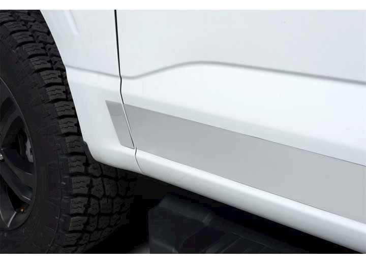 Putco 21-C F150 SUPER CREW CAB 5.5 FT(4.25IN TALL/12 PIECES)POLISHED SS ROCKER PANELS