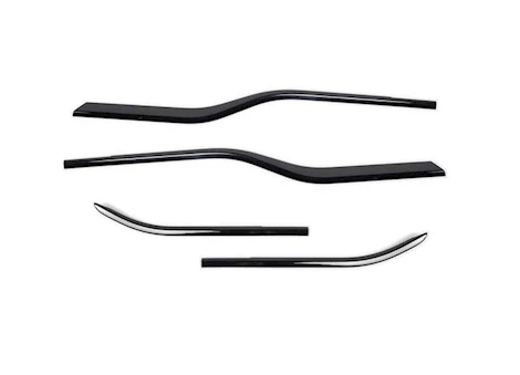 Putco 15-20 F150 SUPER CREW TINTED WINDOW TRIM ACCENTS