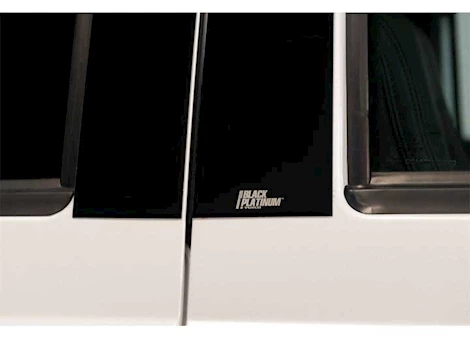 Putco 15-C F150 SUPERCREW/SUPERCAB W/O KEYPAD 4 PCS BLACK PILLAR POST TRIM